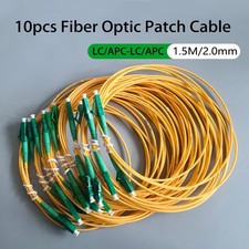 1/2/3/5/10pcs Fiber Optic Cable 1.5M 2.0mm LSZH G657A2 Single Mode LC/APC-LC/APC picture