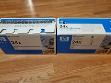 2X HP 24X BLACK Q2624X Print Toner Cartridge OPEN BOX picture