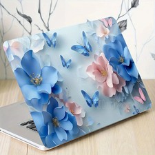 2Pcs Butterfly Scratch Resistant Non-reusable Vinyl Laptop Skin picture