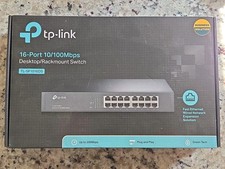 TP-Link TL-SF1016DS 16-Port 10/100Mbps Fast Ethernet Desktop Rackmount Switch picture