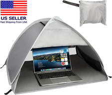 Laptop Tent - Laptop Sun Shade - for Work from Anywhere, Anti-Glare, Lightweight picture