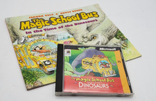 Bundle The Magic School Bus: DINOSAURS 1996 + Book 1994 ~ VTG  Microsoft picture