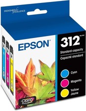 EPSON 312 Claria Photo HD Ink Standard Capacity Cyan/Magenta/Yellow (T312923-S) picture