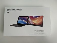 Laptop Screen Extender - 14'' Dual Screen 1080P FHD Maxfree S1 Black picture