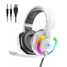 RGB Gaming Headset 3.5mm Wired LED Over-Ear Comfort Headphone For XBOX/PS5/PC picture