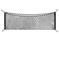 Car Rear Cargo Net, Universal Adjustable Elastic Trunk Cargo Storage Organizer N picture