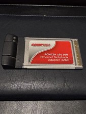 CompUSA PCMCIA 10/100Mbps 32bit Fast Network Adapter Vintage picture