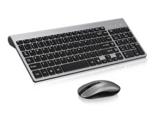 ⌨️ ⭐ cimetech EasyTyping KF10 Wireless Keyboard & Mouse Combo Ultra Slim 2.4GHz picture
