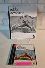 Adobe Acrobat 5.0 Software for WINDOWS and MACINTOSH  w/ Serial # & User Guide picture