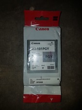 Genuine Canon PFI-101PGY 0893B001 Photo Gray Ink Cartridge iPF 5000 EXP 2014 picture