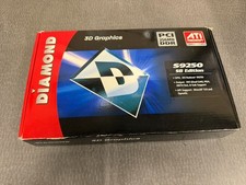 Diamond S9250 ATI Radeon PCI Graphics Card w/ 256MB RAM, Box, Cables, OPEN BOX picture