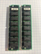 16MB Kit (2x 8MB) 72-Pin SIMM FPM RAM 70ns Micron MT4C4001 Vintage 486 Pentium picture