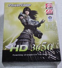 New Sealed PowerColor Radeon HD 3650 512MB DDR2 PCI Express - DirectX 10.1 DVI picture