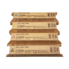 RICOH Aficio SP C430A Color Toner Set C Y M K (821105, 821106, 821107, 821108) picture