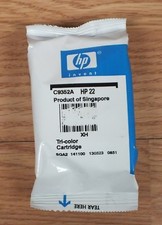 Genuine HP 22 (C9352A) Tri-Color Ink Cartridge *Sealed in Foil* **READ** picture