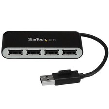 StarTech.com ST4200MINI2 4 PORT PORTABLE USB 2.0 HUB 4-Port Portable Hub wit ~E~ picture