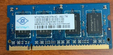 Nanya 1GB DDR2-800 PC2-6400S Laptop RAM SODIMM NT1GT64UH8C0FN-AD picture