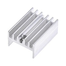 20x15x10mm Aluminum Heatsink for Transistor or Voltage Regulator TO-220 10pcs picture