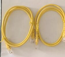 2 Pack 6 Patch Cable - 1 Foot - CAT6 High Speed Internet Ethernet Cord RJ45 picture