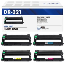 4PCS DR-221CL Drum Unit Compatible With Brother HL-3140CW HL-3170CDW MFC-9340CDW picture