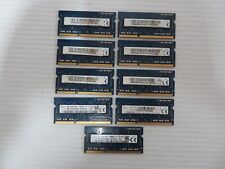 Lot of 9 SK Hynix 4GB 1Rx8 PC3L 12800S SODIMM RAM Modules HMT451S6AFR8A-PB picture