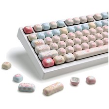 Pink Ice Cream MOG Profile Dye-Sub PBT Keycaps Set picture