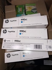 HP 990XC Cyan PageWide High Yield Ink Cartridge M0K05XC picture