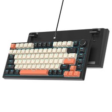 Ussixchare 75% Mechanical Gaming Keyboard - Retro Gasket Mount, Hot Swappable... picture