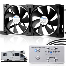 12V RV Fridge Ventilation Cooling Fan 5.5