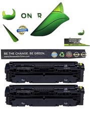 Renewable Toner Cartridge Replacement for Canon 046H MF735C MF733 Yellow 2 Pack picture