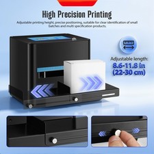 Portable Desktop Static Inkjet Printer date Batch Code LOGO Coding Machine US picture