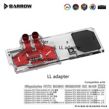 Barrow GPU Water Cooling Block for Gigabyte 3090 GAMING OC BS-GIG3090-PA2 picture