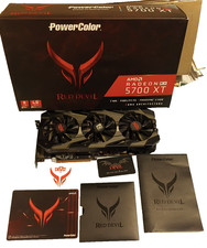 PowerColor Red Devil RX 5700 XT AMD Radeon Full RGB– Serviced, Tested, box picture