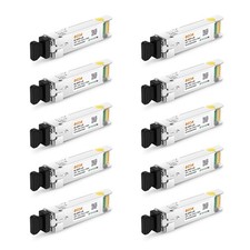 10Pack 10GBase-LR SFP+ Transceiver, 10G Dual LC 10 Pack, 10GBase-LR: 10km  picture