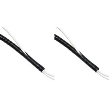 D-Line CTT1.1/25B Cable Tidy Tube   Cable Management Sleeve   Cable Organiser to picture