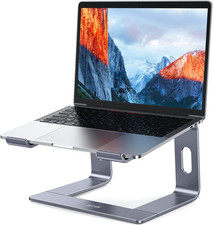 Laptop Mount Aluminum Adjustable Ergonomic Stand Compatible with 10-15.6 Inch picture