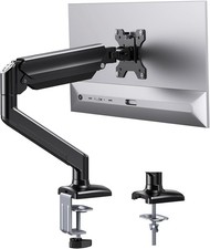 Adjustable Single Monitor Arm Mount for 13–36