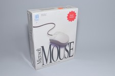 SEALED Microsoft Mouse Serial Version 1992 MS-DOS Windows NOS Japan Vintage picture