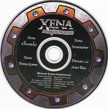 Xena Warrior Princess (PC CD ROM) Trivia Game & Screensaver **Disc Only** picture