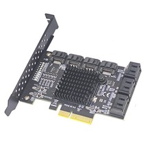 PCI-E Express to 6 Ports SATA 3.0 Controller Expansion Card Adapter 6Gbps for PC picture