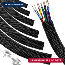 Automotive Wire Loom High Temperature Braided Wire Loom, Split-Sleeve Heat Resis picture
