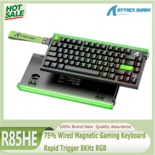 ATTACK SHARK R85HE 75% Wired Magnetic Gaming Keyboard Rapid Trigger 8KHz RGB picture