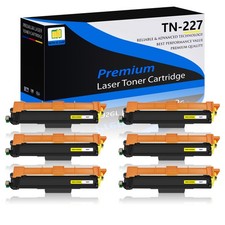6PK TN227 Yellow Color Toner Cartridge for Brother TN227YL MFC-L3770CDW 3750CDW picture
