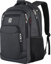Slim Anti-Theft Laptop Backpack for Business Travel & College - Stylish & Durabl picture