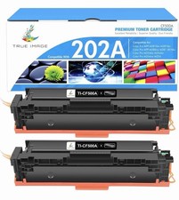 TRUE IMAGE 202A CF500A Black Toner 2 Pack for HP M281fdw M254dw M281cdw picture