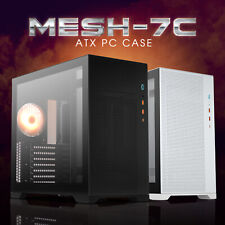 Vetroo AL-MESH-7C Compact ATX PC Case ATX/Micro-ATX/Mini-ITX Mesh Gaming Case picture