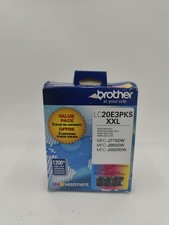Brother LC30293PKS XXL CMY Extra High Yield Ink Cartridge New EXP 12/28 picture