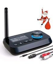 Bluetooth Transmitter Receiver 3-in-1 Bluetooth 5.0 Audio Adapter for 2 Type A picture