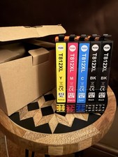 T812XL 812XL Compatible Inkjet Cartridges Set CMYK for Epson Printer picture