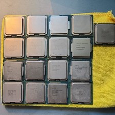 17 used most working Intel Processors. All working at time of pull. picture